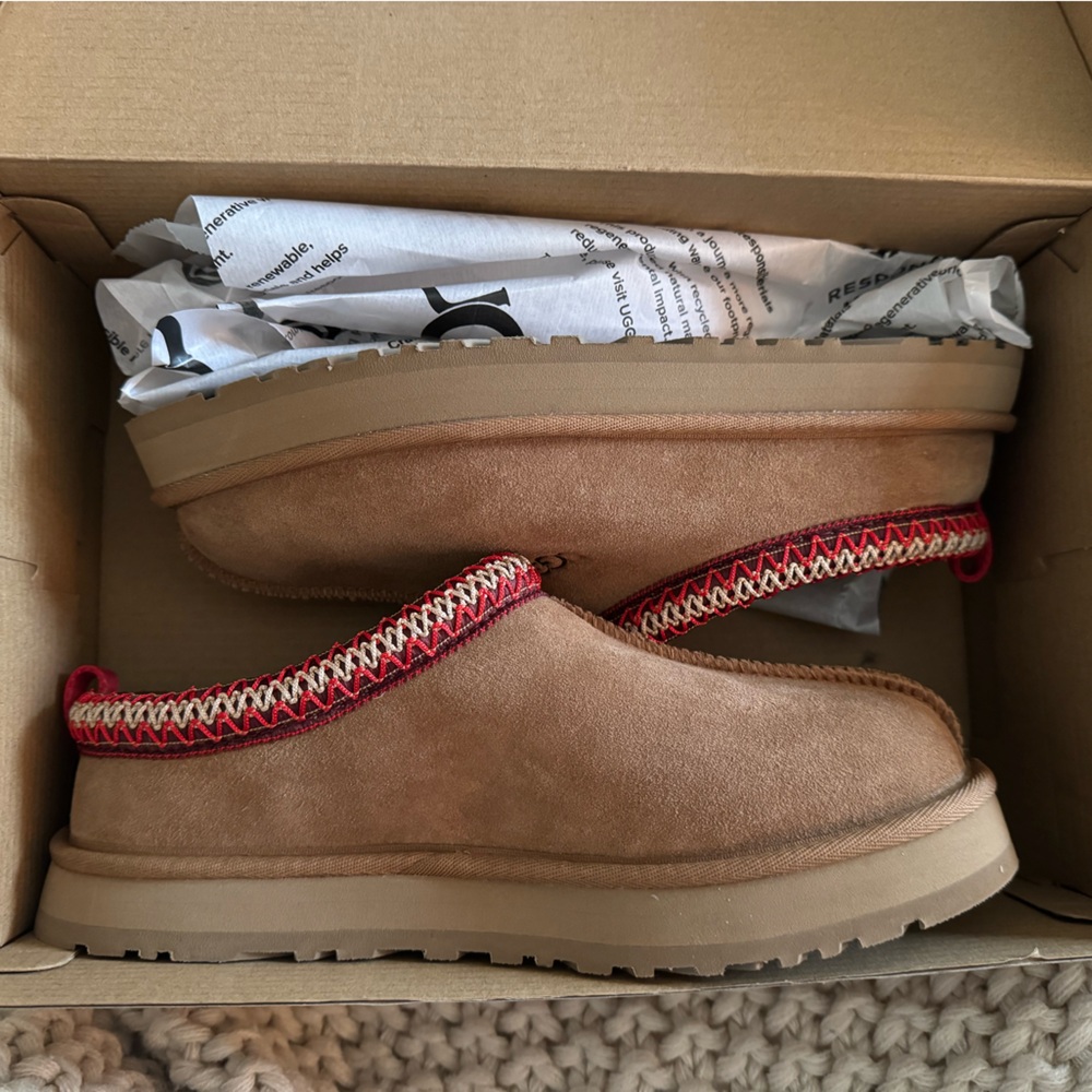 Brand New Ugg Tazz slippers - Kids 6, fits Women’s 8